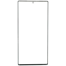 Стекло фронтальное с OCA-пленкой для Samsung N985F Galaxy Note 20 Ultra, черное, с олеофобным покрытием