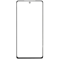 Стекло фронтальное с OCA-пленкой для Samsung N980F Galaxy Note 20, черное, с олеофобным покрытием