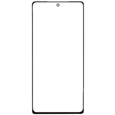 Стекло фронтальное с OCA-пленкой для Samsung N980F Galaxy Note 20, черное, с олеофобным покрытием