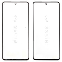 Скло фронтальне з OCA-пленкой для Samsung M526 5G M52, чорне G+OCA PRo