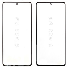 Стекло фронтальное с OCA-пленкой для Samsung M526 M52 5G, черное G+OCA PRo