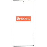 Стекло фронтальное с OCA-пленкой для Samsung N985F Galaxy Note 20 Ultra, черное, оригинал G+OCA PRo