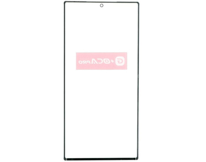 Стекло фронтальное с OCA-пленкой для Samsung N985F Galaxy Note 20 Ultra, черное, оригинал G+OCA PRo