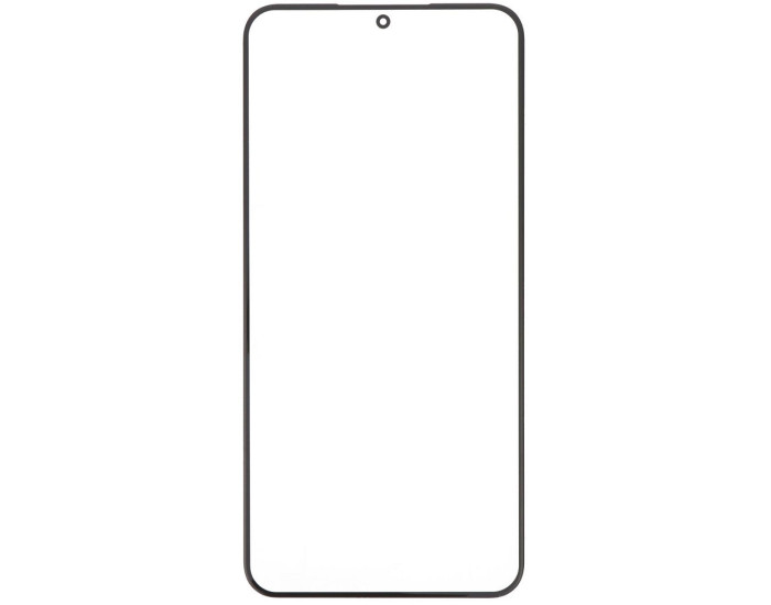 Стекло фронтальное с OCA-пленкой для Samsung S906 Galaxy S22 Plus, с олеофобным покрытием, черное