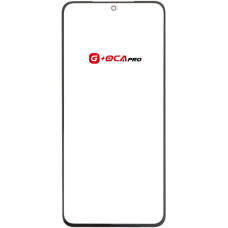 Стекло фронтальное с ОСА-пленкой Samsung G991 S21 5G, черное G+OCA PRo