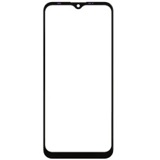 Скло фронтальне з OCA-пленкой Tecno Spark 6 Go KE5J /Spark Go 2020 KE5S, чорне з олеофобним покриттям, оригінал