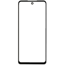 Скло фронтальне з OCA-пленкой Tecno Spark 20 Pro KJ6 /Infinix Hot 40 /Hot 40 Pro, чорне з олеофобним покриттям, оригінал