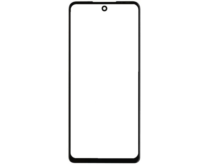 Скло фронтальне з OCA-пленкой Tecno Spark 20 Pro KJ6 /Infinix Hot 40 /Hot 40 Pro, чорне з олеофобним покриттям, оригінал