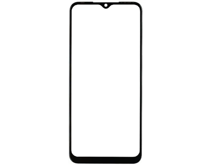 Скло фронтальне з OCA-пленкой Tecno Spark 7 KF6 /Spark 8 KG6 /Spark 8C KG5n /Spark Go 2022 /Infinix Hot 10i /Hot 12i, чорне