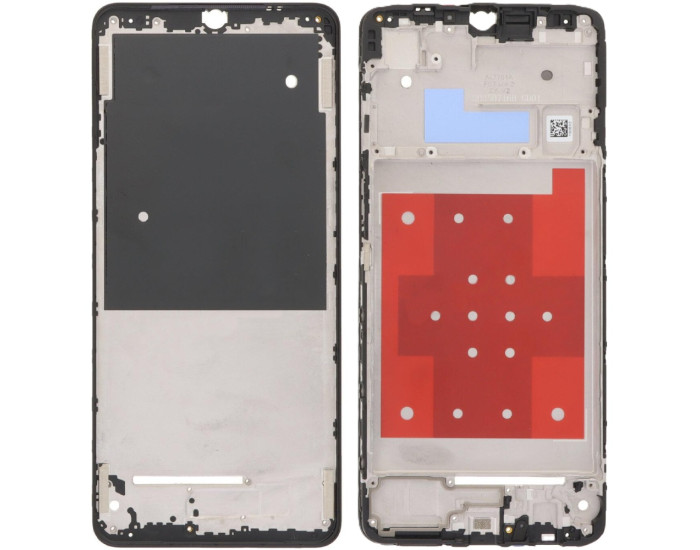 Рамка кріплення дисплея Samsung A075 Galaxy A07 4G, чорна