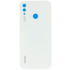 Задняя панель корпуса для Huawei P Smart Plus /Nova 3i, белая (Pearl white) оригинал