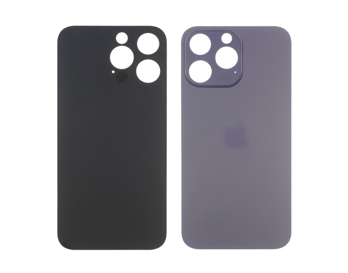 Задняя панель корпуса для iPhone 14 Pro, Deep Purple (Small Hole)
