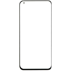 Скло фронтальне з OCA плівкою Xiaomi Mi10 /Mi10 Pro, чорне з олеофобним покриттям, оригінал