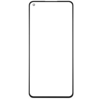 Скло фронтальне з OCA плівкою Xiaomi Mi11 Lite /Mi11 Lite 5G /Mi11 Lite 5G NE, чорне з олеофобним покриттям, оригінал