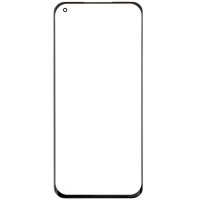 Стекло фронтальное с OCA пленкой Xiaomi Mi11 /Mi11 Pro /Mi11 Ultra, черное с олеофобным покрытием
