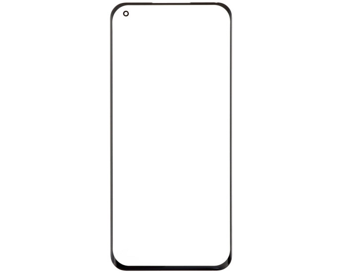 Скло фронтальне з OCA плівкою Xiaomi Mi11 /Mi11 Pro /Mi11 Ultra, чорне з олеофобним покриттям