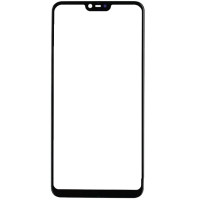 Стекло фронтальное с OCA пленкой Xiaomi Mi8 Lite, черное с олеофобным покрытием, оригинал