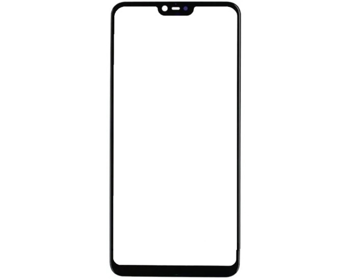 Стекло фронтальное с OCA пленкой Xiaomi Mi8 Lite, черное с олеофобным покрытием, оригинал