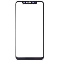 Стекло фронтальное с OCA пленкой Xiaomi Mi8, черное
