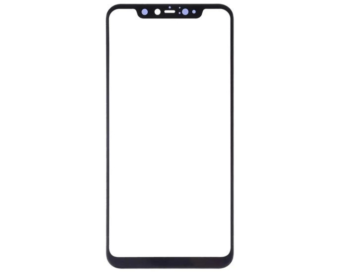 Скло фронтальне з OCA плівкою Xiaomi Mi8, чорне