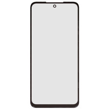 Скло фронтальне з OCA плівкою Xiaomi Redmi 10 /Redmi 10 2022, чорне з олеофобним покриттям, оригінал