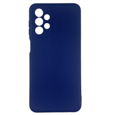 Чехол-силикон оригинал Full Soft Matte Samsung A23 4G, A235 Dark Blue