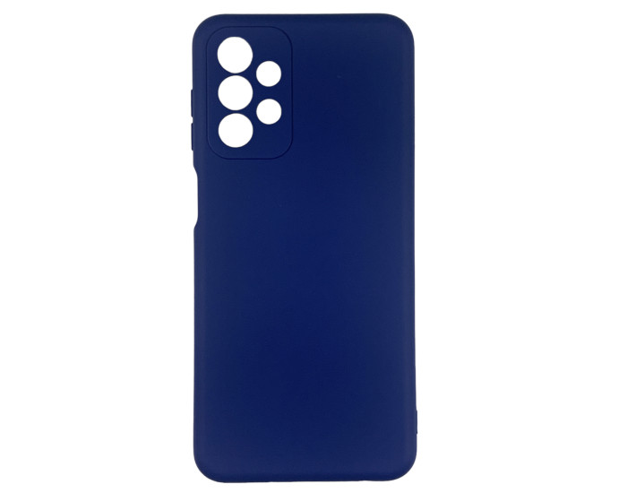 Чехол-силикон оригинал Full Soft Matte Samsung A23 4G, A235 Dark Blue