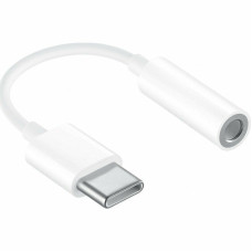 Переходник Type-C to 3.5 10см 1:1 quality White