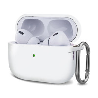 Чохол для AirPods Pro 3 (+ карабін) Білий