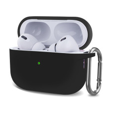 Чохол для AirPods Pro 3 (+ карабін) чорний