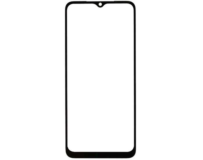 Скло фронтальне з OCA плівкою Xiaomi Redmi A1 /A1 Plus /A2 /A2 Plus /Poco C50 /C51, чорне
