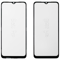 Стекло фронтальное с OCA пленкой Xiaomi Redmi A1 /A1 Plus /A2 /A2 Plus /Poco C50 /C51, черное G+OCA PRo