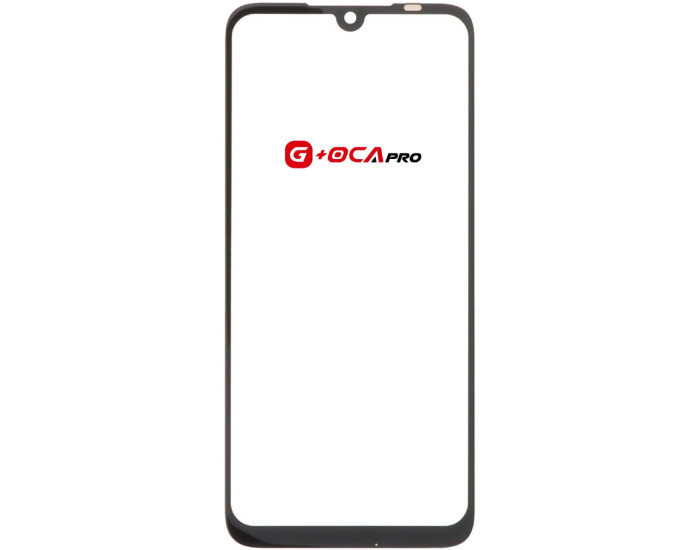Скло фронтальне з OCA плівкою Xiaomi Redmi Note 7 /Note 7 Pro, чорне G+OCA PRo