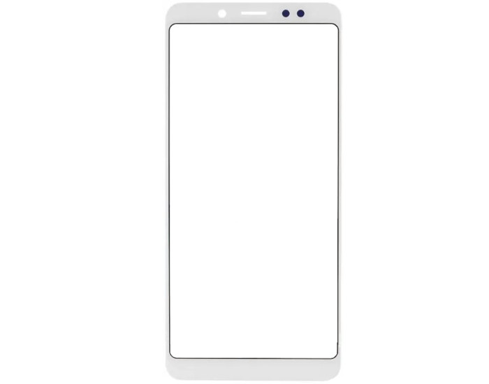 Скло фронтальне з OCA плівкою Xiaomi Redmi Note 5 /Note 5 Pro, Білий