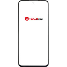 Стекло фронтальное с OCA пленкой Xiaomi Redmi Note 14 4G, European 161mm, черное, оригинал G+OCA PRo