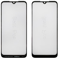 Скло фронтальне з OCA плівкою Xiaomi Redmi Note 8T, чорне G+OCA PRo