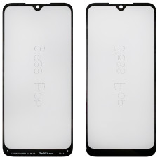 Скло фронтальне з OCA плівкою Xiaomi Redmi Note 8T, чорне G+OCA PRo