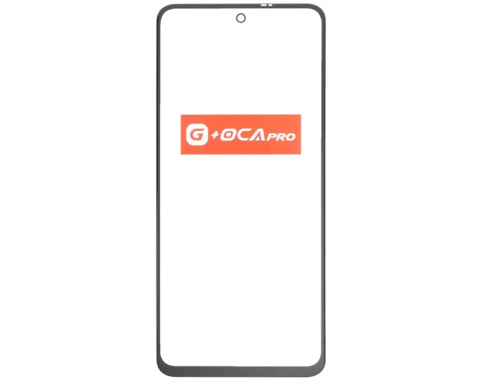 Скло фронтальне з OCA плівкою Xiaomi Redmi Note 9 Pro /Note 9s, чорне G+OCA PRo