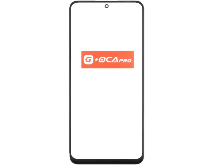 Скло фронтальне з OCA плівкою Xiaomi Poco X5 5G /Redmi Note 12 4G /Redmi Note 12 5G /Redmi Note 12 China, чорне, оригінал G+OCA PRo