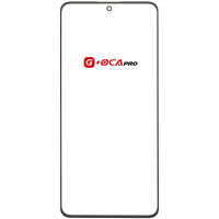 Скло фронтальне з OCA плівкою Xiaomi Redmi Note 13 Pro 4G /Poco M6 Pro 4G, чорне, G+OCA Pro