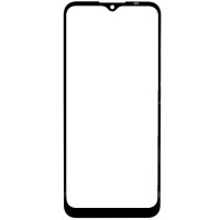 Стекло фронтальное ZTE Blade A52, черное