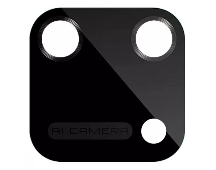 Скло камери для Realme C11 RMX2185, Black