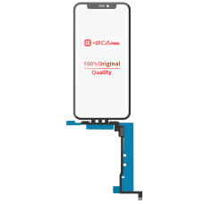 Сенсор Apple iPhone 11, з OCA, без мікросхеми, з олеофобним покриттям, чорний, оригінал G+OCA PRo
