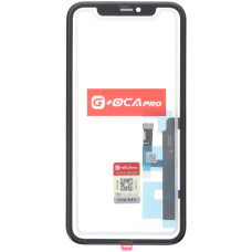 Сенсор Apple iPhone 11, с OCA, с микросхемой, черный, оригинал, G+OCA PRo