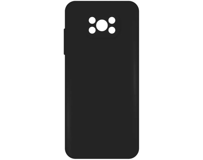 Чохол-силікон Epic Full Camera Xiaomi Poco X3 /X3 Pro /X3 NFC, Black