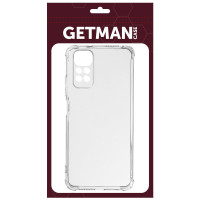 Чехол-силикон Getman Ease logo усиленные углы Xiaomi Mi10T/Mi10T Pro, Прозрачный