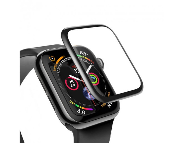 Защитное стекло Apple Watch 7/8/9 45mm, Black