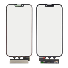 Сенсор Apple iPhone 13 Pro Max, з OCA, з рамкою без мікросхеми, чорний Musttby