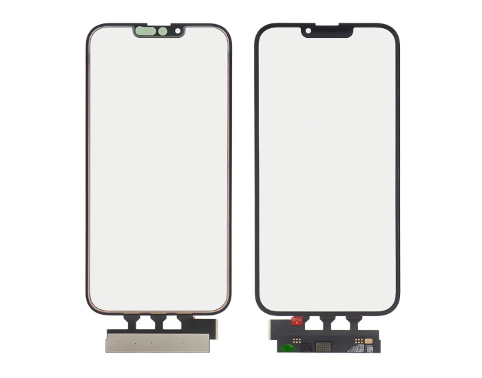 Сенсор Apple iPhone 14 Pro, з OCA, з рамкою без мікросхеми, чорний Musttby