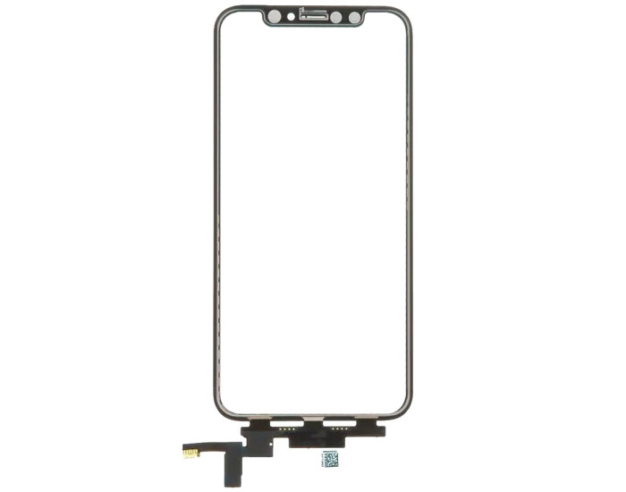 Сенсор Apple iPhone XS, с OCA, с коротким шлейфом, черный, оригинал G+OCA PRo